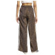 Adidas Γυναικείο παντελόνι φόρμας Adicolor Wide Leg Satin Pants